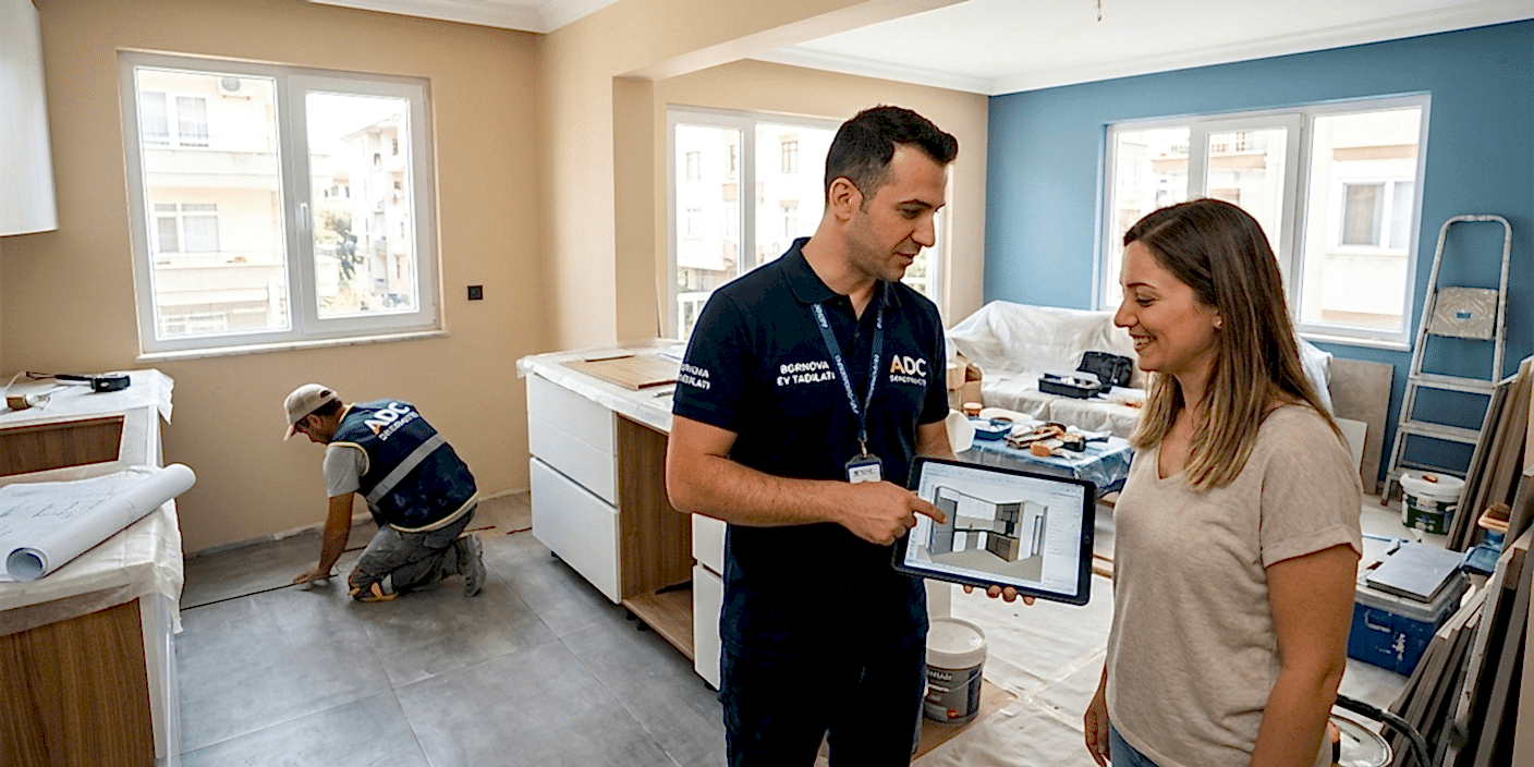 Bornova Dekorasyon- bornova ev Tadilatı - Bornova Ev Yenileme